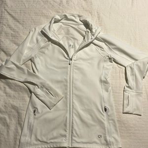 White Gap athletic jacket